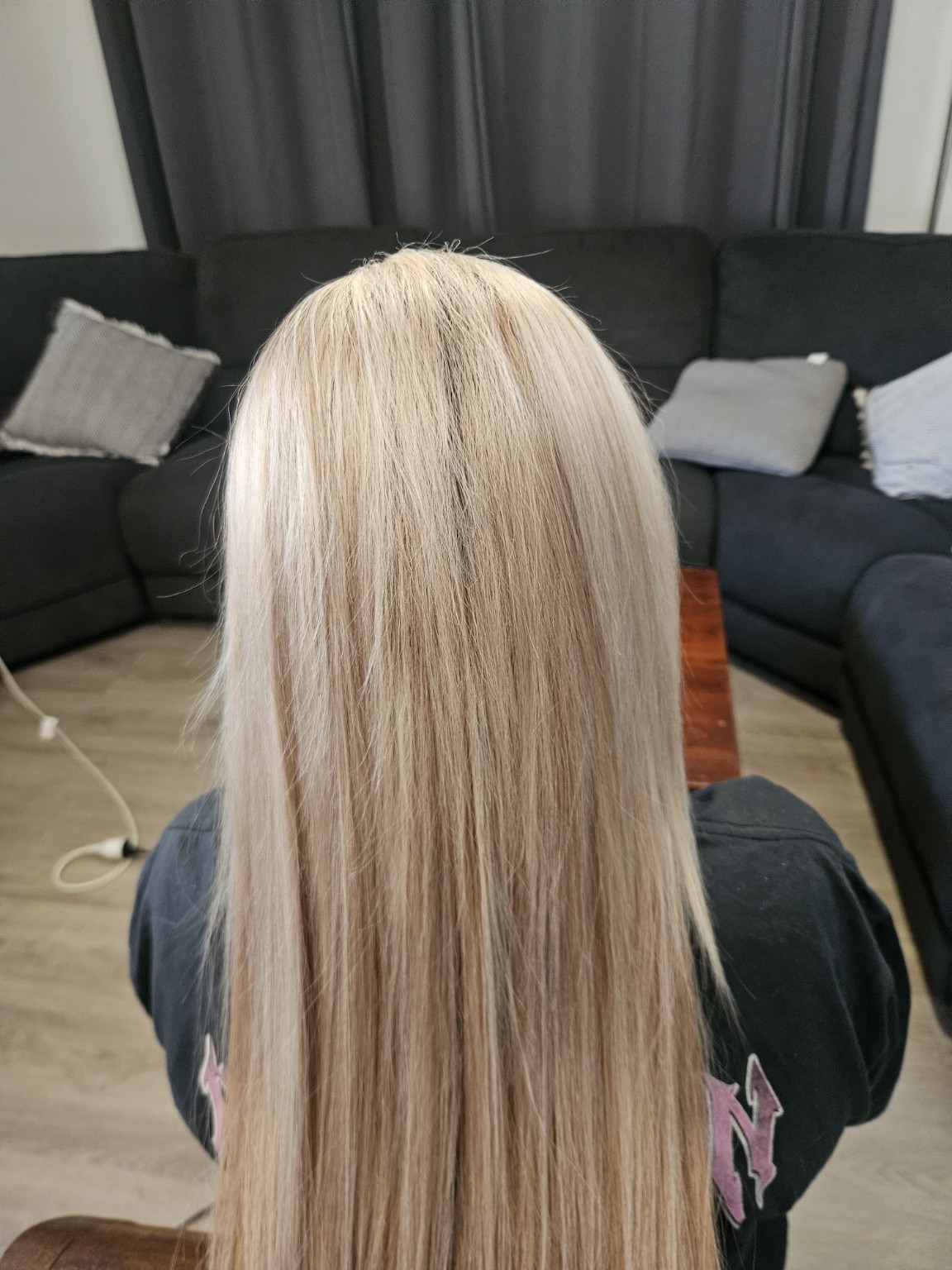 Hair extension client result