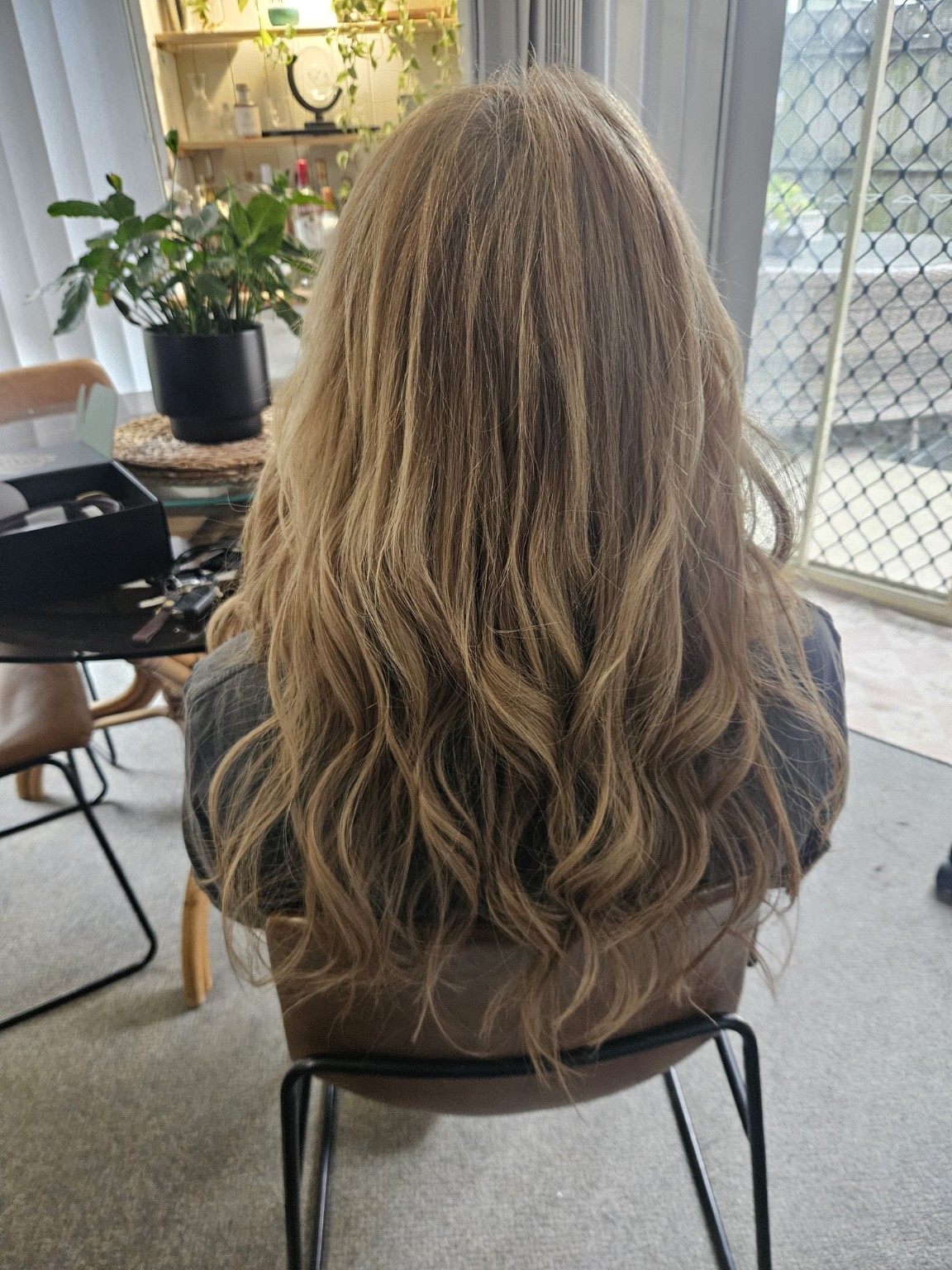 Hair extension client result