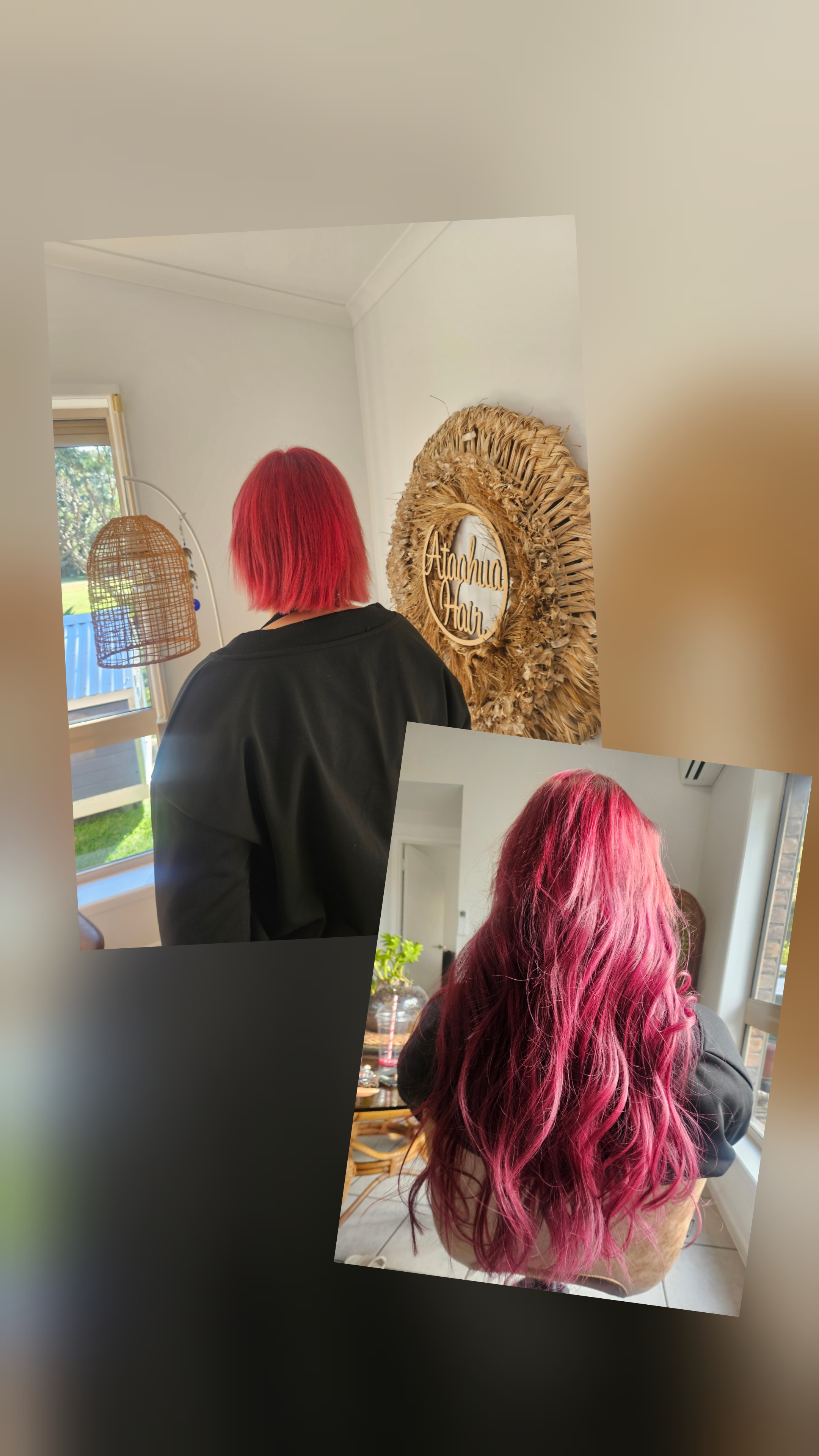 Natural blend hair extensions